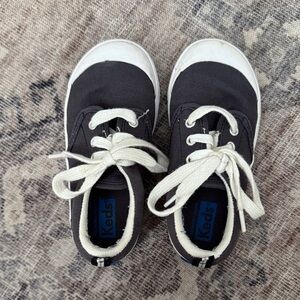 Keds Kids Graham Navy Canvas Sneakers